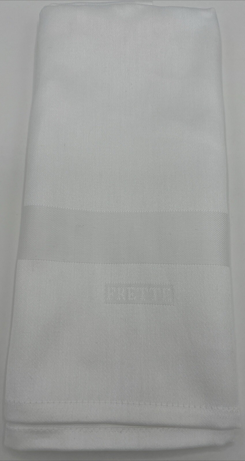FRETTE 1860 TABLE NAPKINS  23" X 23" Napkins White Lot Of 6 New