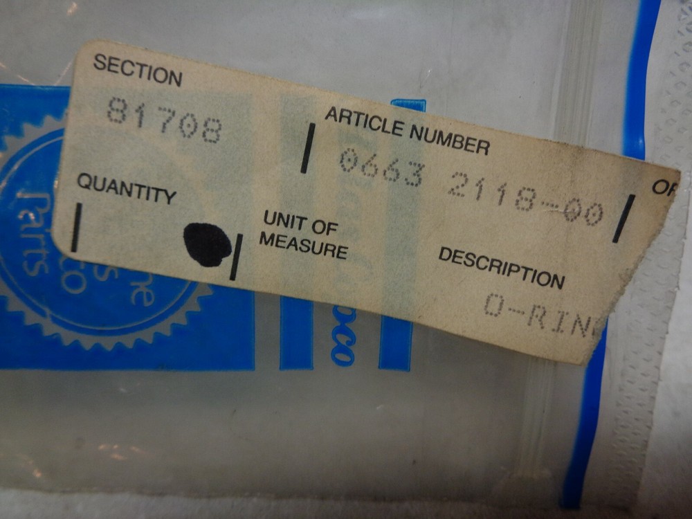 Atlas Copco O-Ring 0663211800