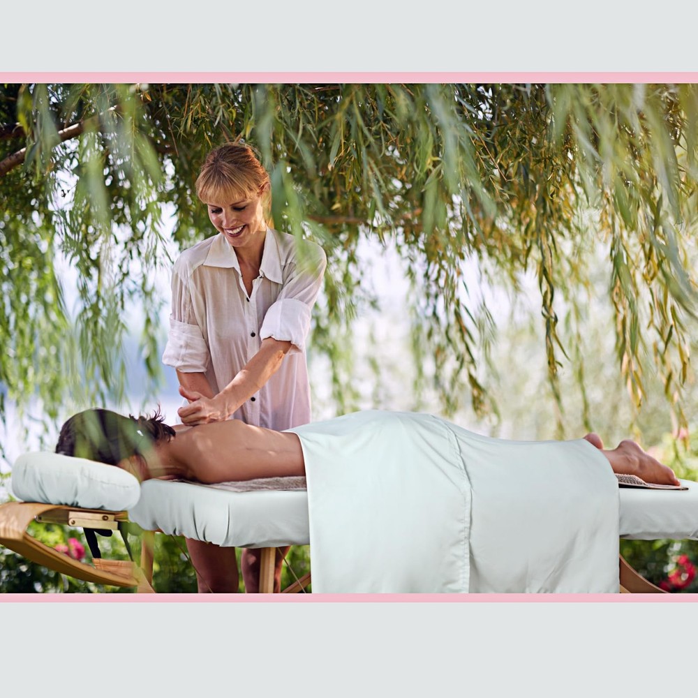 3 Sets Microfiber Massage Table Sheet Set 3 Colors 3 Piece Set Includes Massa...