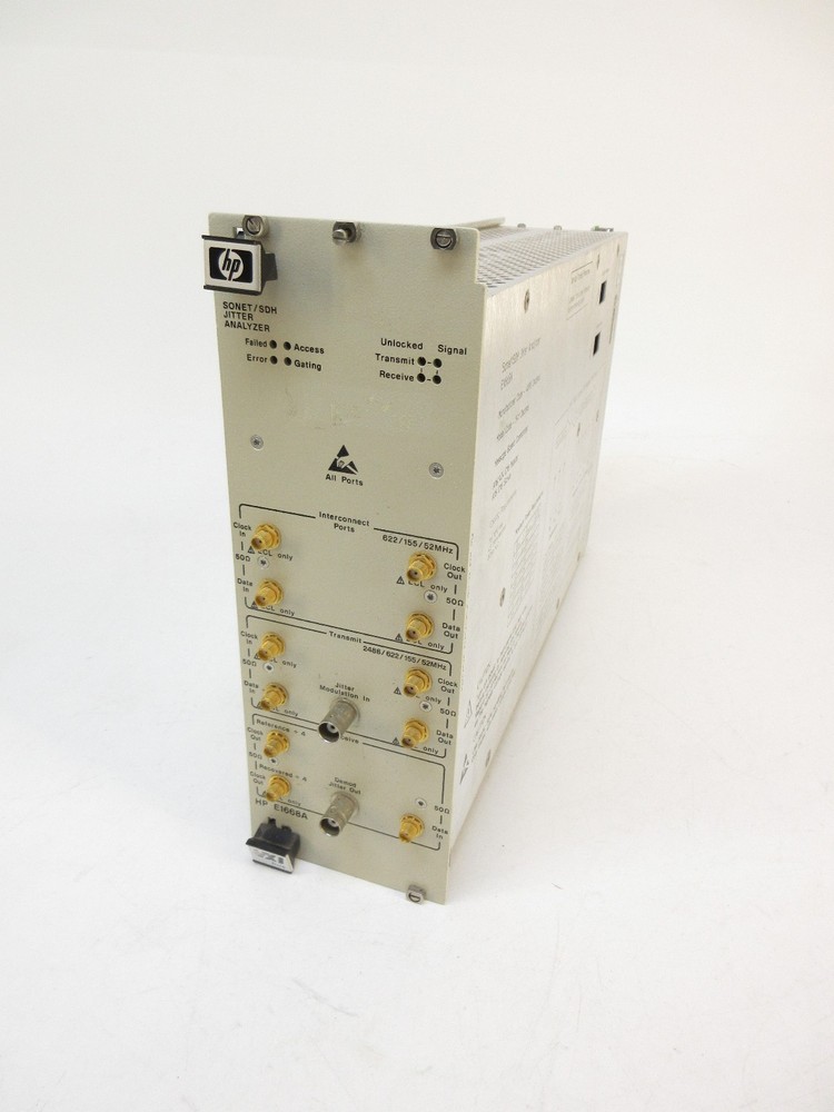 Agilent Keysight E1668A Sonet/SDH Jitter Analyzer, 2.4 Gb/s, VXI Module