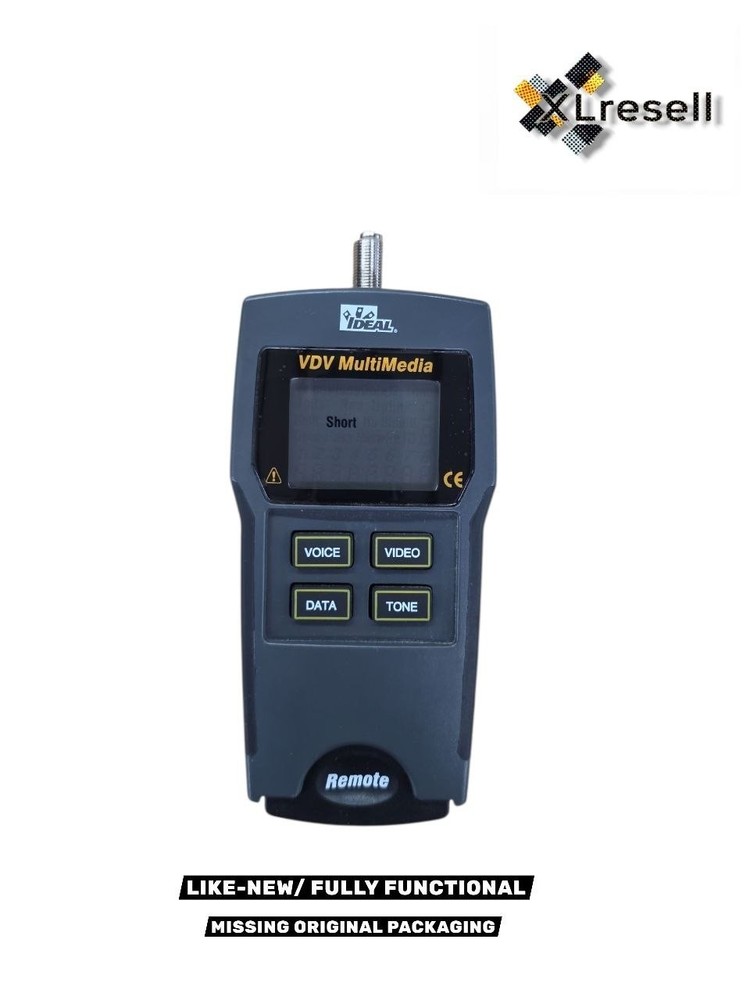 IDEAL VDV Multimedia Cable Tester # 33-856