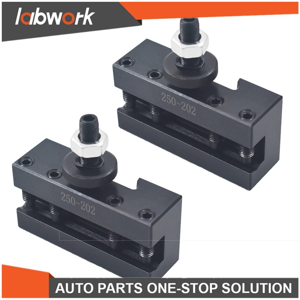 Labwork 2Pc BXA #2 250-202 Quick Change Turning Facing & Boring Tool Post Holder
