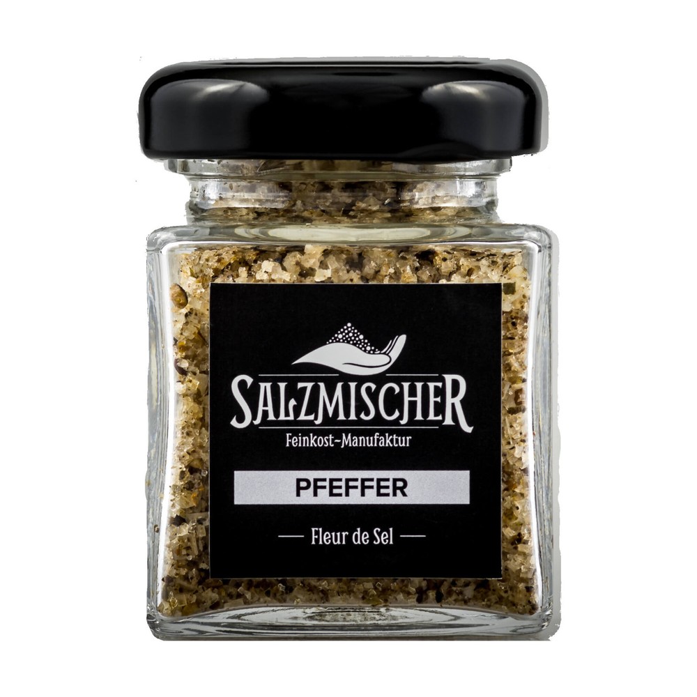 Culinary Gift Set Thyme, Colorful Pepper, Pepper & Olive Salt #96