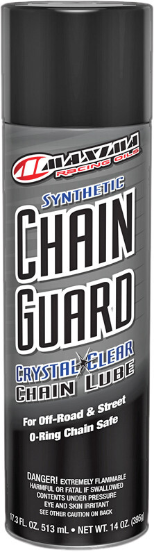 Maxima Crystal Clear Chain Guard 15oz 77920