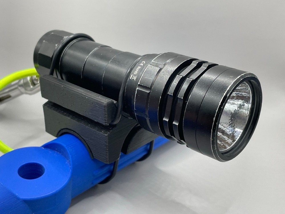 SUEX DPV handle light mount module