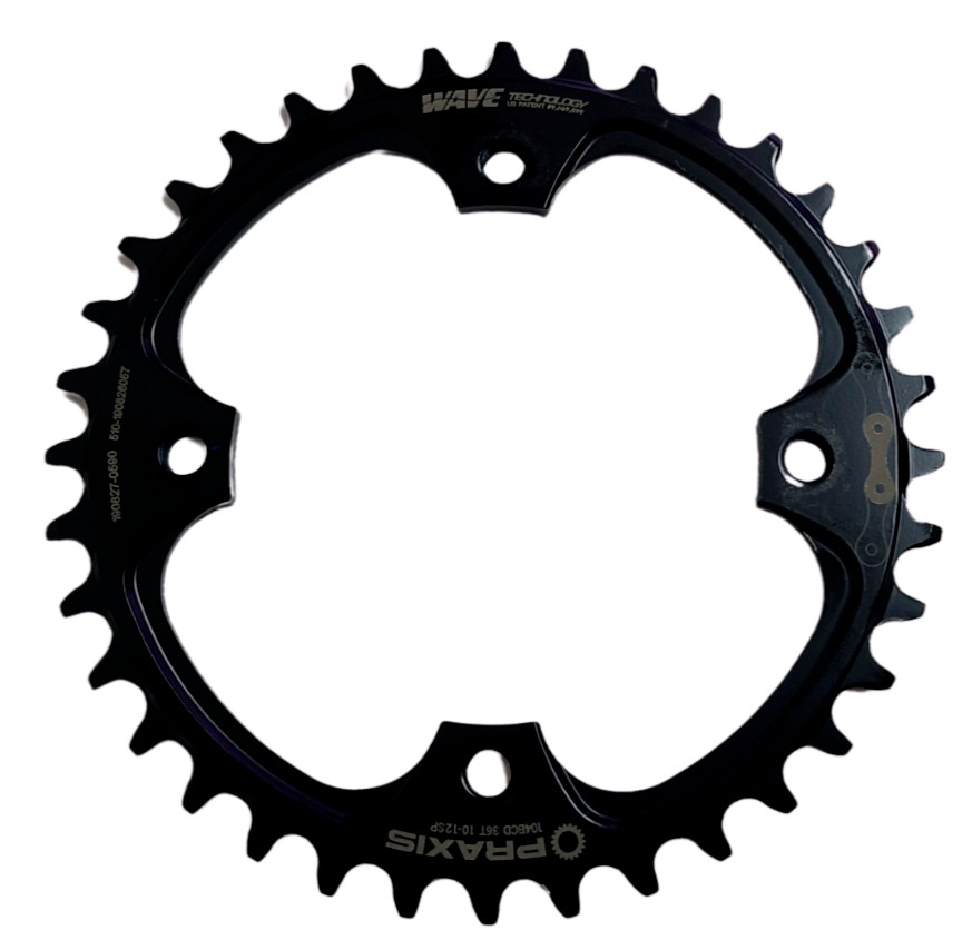 Praxis Works Steel eMTB Chainring 36t 104BCD 4-Arm 10 11 12 Speed Fit Shimano