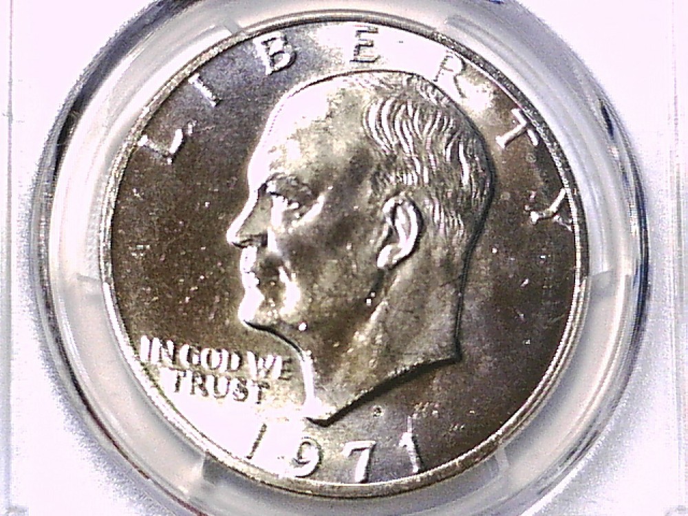 1971 S Eisenhower Dollar PCGS MS 65 Silver 39562443