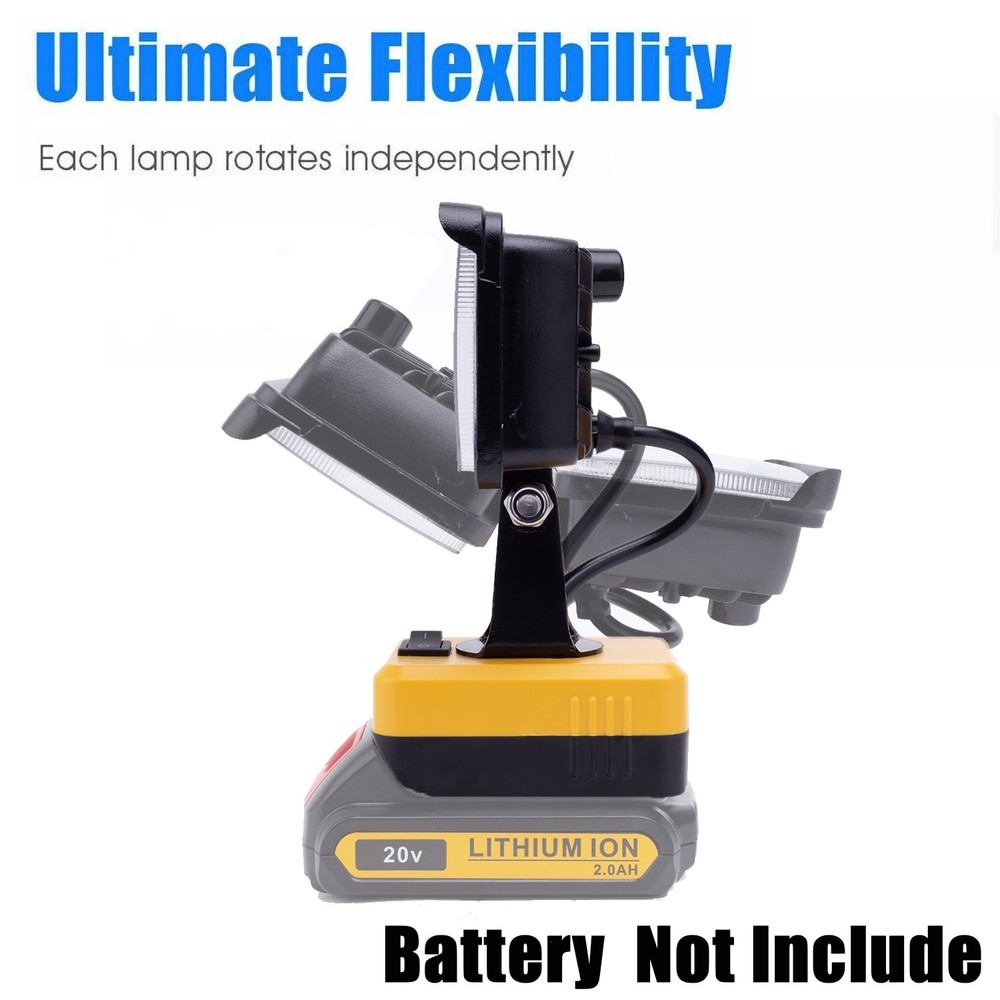 LED Work light for Dewalt 20V Max Portable Flood Light Flashlight Tool Only