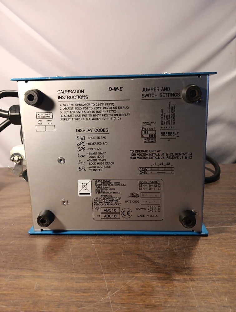 DME Temp Control Module SSH-10-12