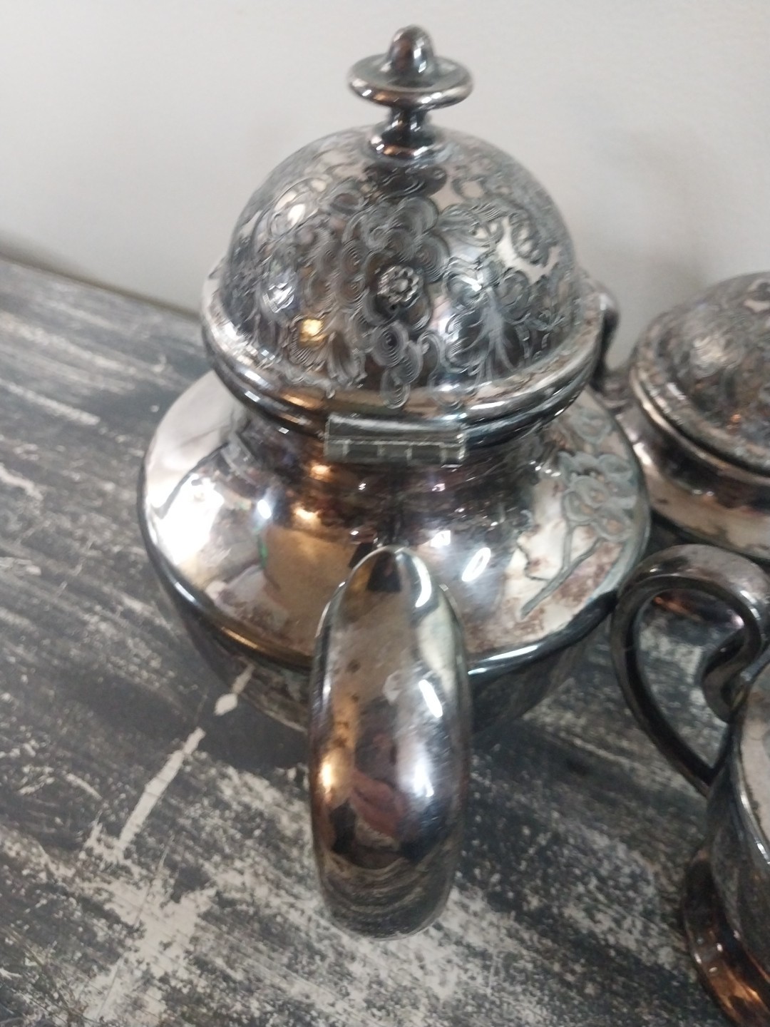 Vintage Derby Silverplate 3 Piece Set 2625