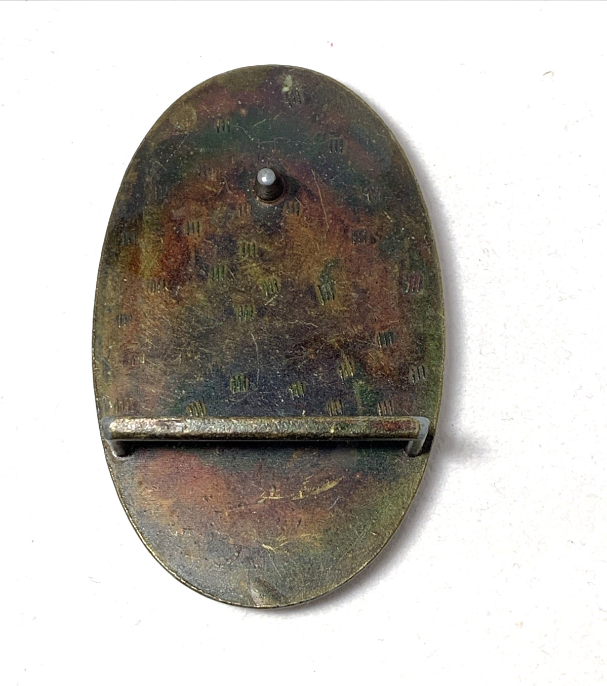 VTG Belt Buckle Confederate Soldier “CS” Brass Replica