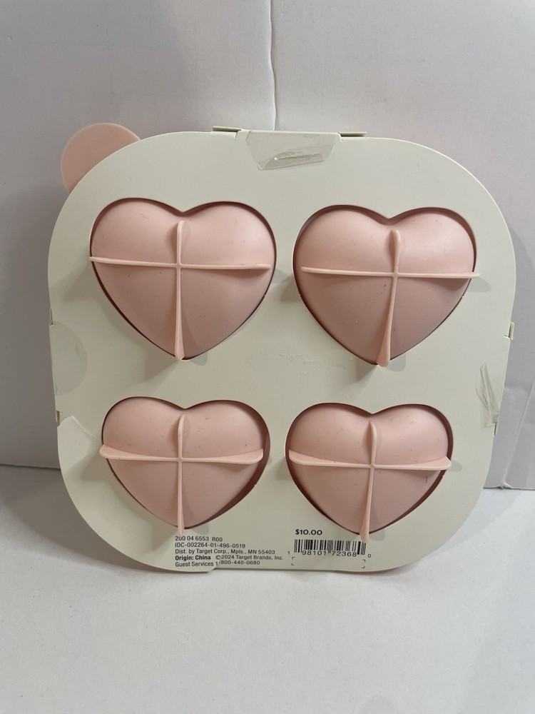 Heart Ice Molds - 6 pack bundle