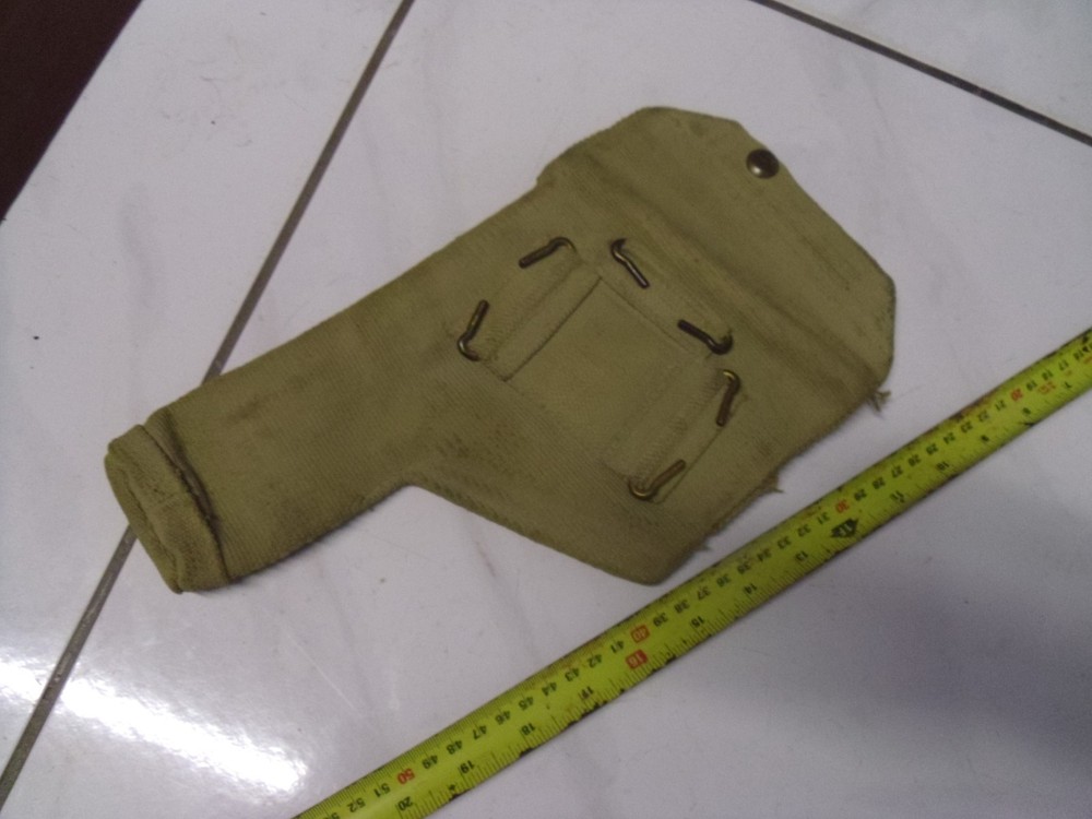 British Army WWII 37 Pattern Pistol Holster Webbing desert