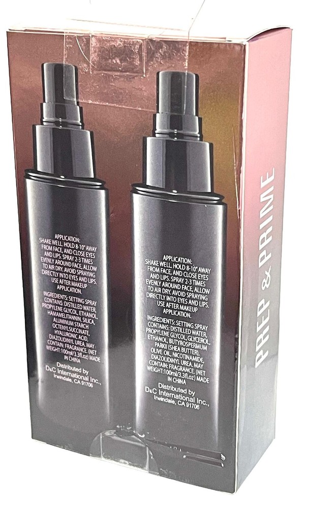 beauty evolved Prep & Prime + makeup setting spray SEALED