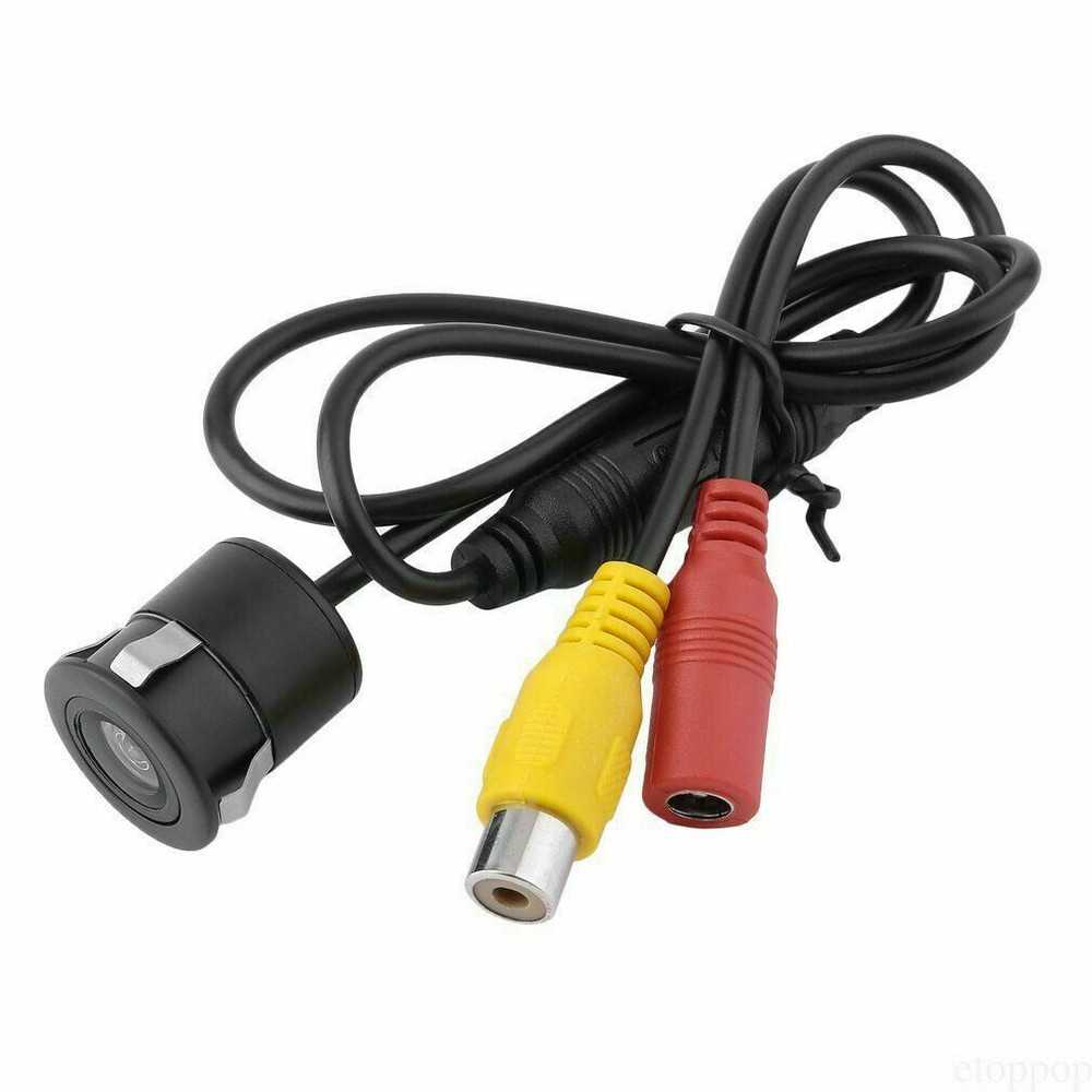 HD Backup Camera Flush Mount Waterproof Rear View Reverse LED Night Vision CMOS