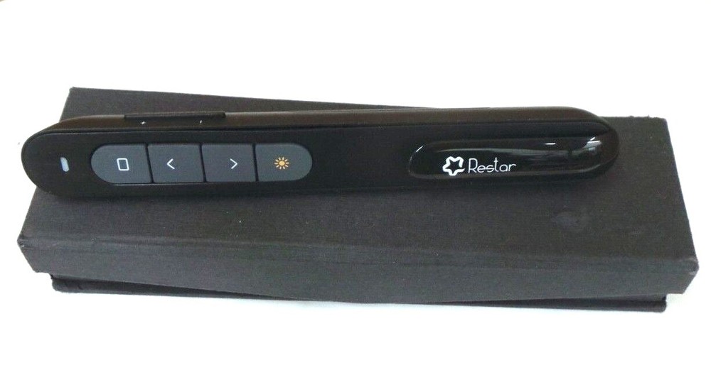 Wireless Presenter Laser Presenter, Restar 2.4GHz Wireless USB PowerPoint