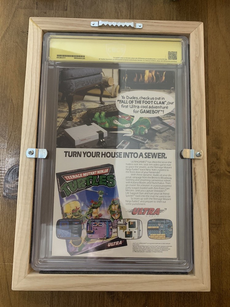 Graded Comic Book Display Frame CGC CBCS Slabs Wall Hanging Custom Made 