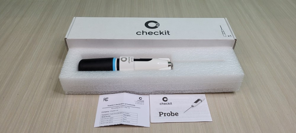 CHECKIT PROBE (BLUE, COLD ITEMS) WASHABLE, BT CORE TEMP W/ DOCK BATTERY