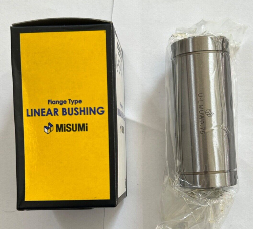 Misumi Straight Type Linear Bushing Type U-LMU0.75, new