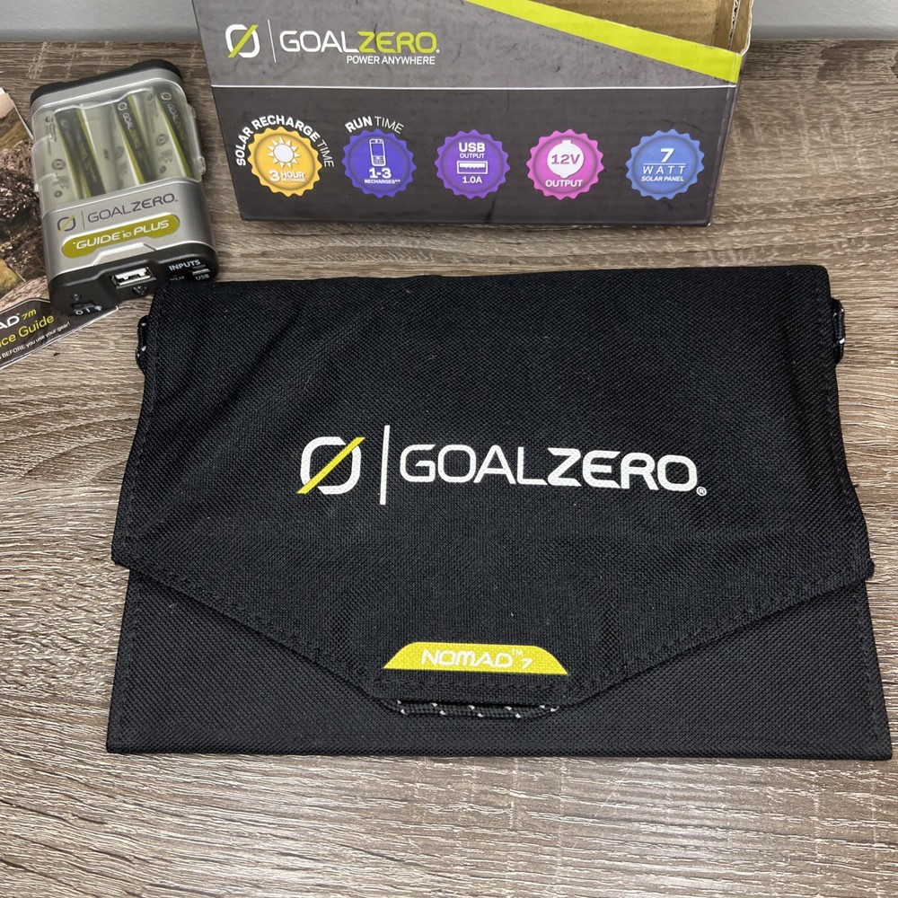Goal Zero Guide 10 Plus Adventure Kit Nomad 7