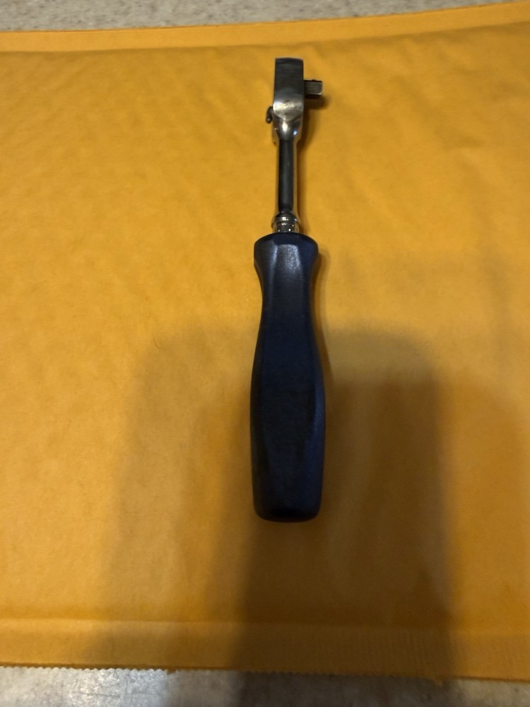Snap On 1/4" THLD72 BLUE Hard Handle Ratchet