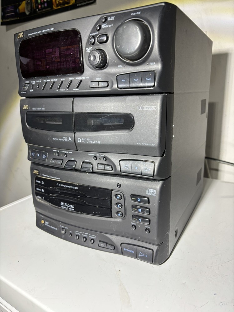 JVC MX-C220 Stereo Cassette CD Amplifier