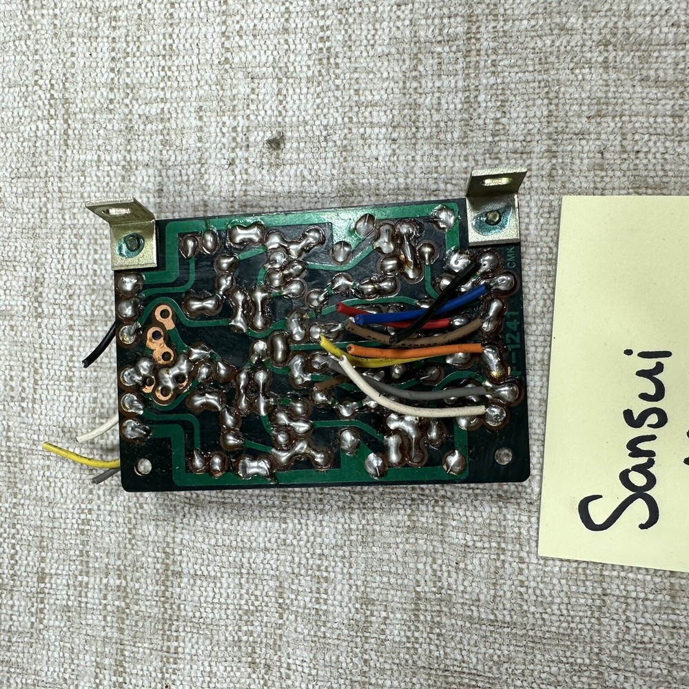 Sansui 1000x Receiver Parts - Eq Board F-1241 - Read