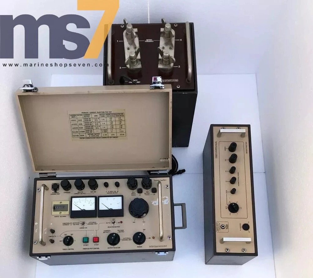 T&R PCU.1 PRIMARY CURRENT INJECTION TEST SET LU1000 LOADING UNIT & 100AFS FILTER