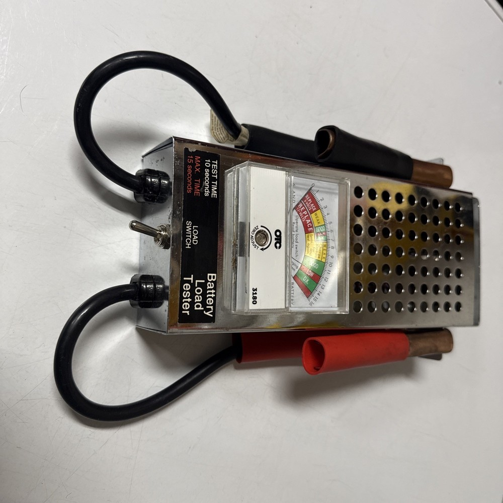 Otc 3180 Battery Load Tester, Analog, 100A