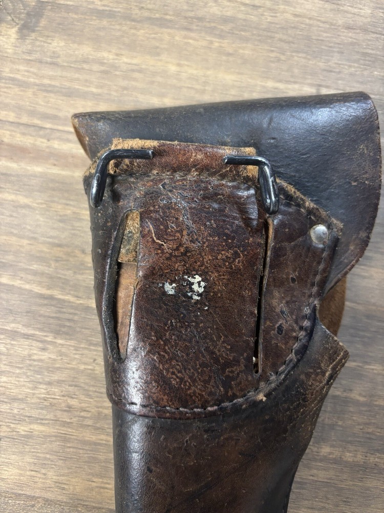 Original WW2 1911 Colt Boyt 42 Leather Holster With Original Snap Marked US