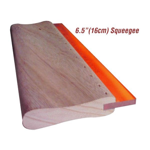 6.5 Inch Silk Screen Printing Squeegee Ink Scraper Scratch Board 75 Durometers