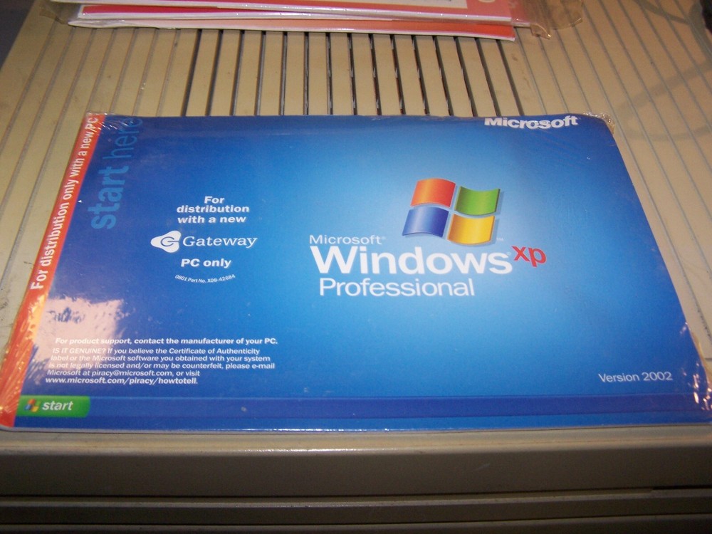 Windows XP Install CD for Gateway Computer