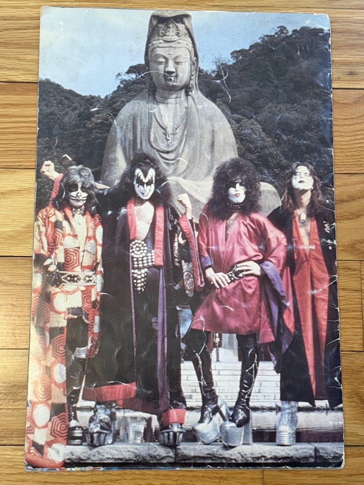 KISS 1977 & 1978 World Tour Concert Program Book