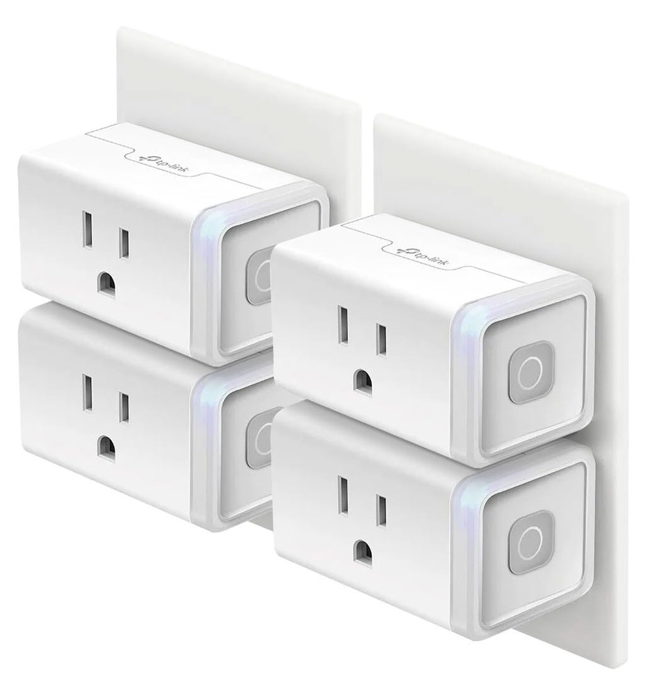 Smart WiFi Plug HS103P4 4 Pack Alexa Google No Hub Required