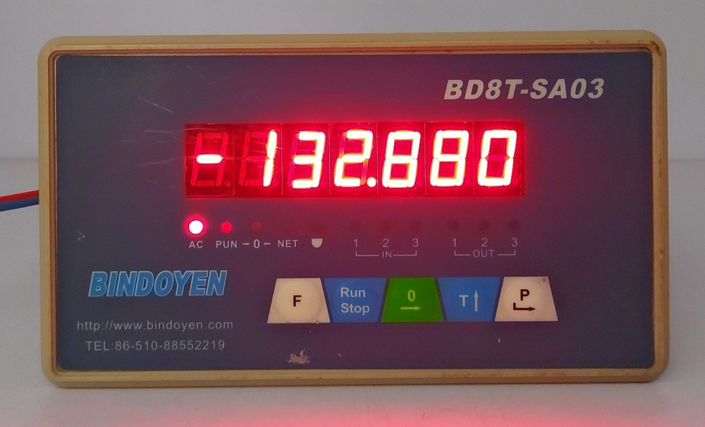 Bindoyen BD8T-SA03 Material Mixing System Injection Machine Controller Display