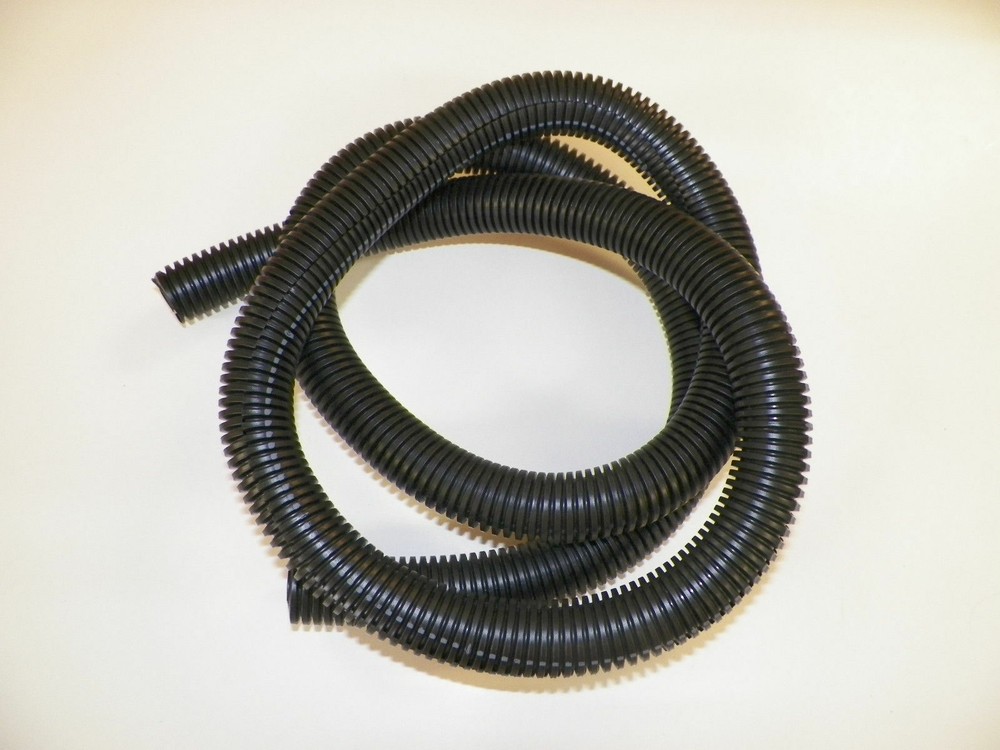 BLACK SPLIT SLEEVE WIRING HARNESS LOOM FLEXABLE WIRE COVER PROTECTION FLEX