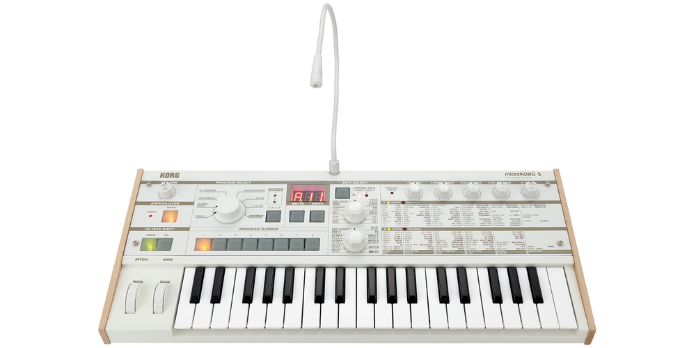 KORG microKORG S MK-1S Analog Synthesizer Vocoder 37-Key Keyboard
