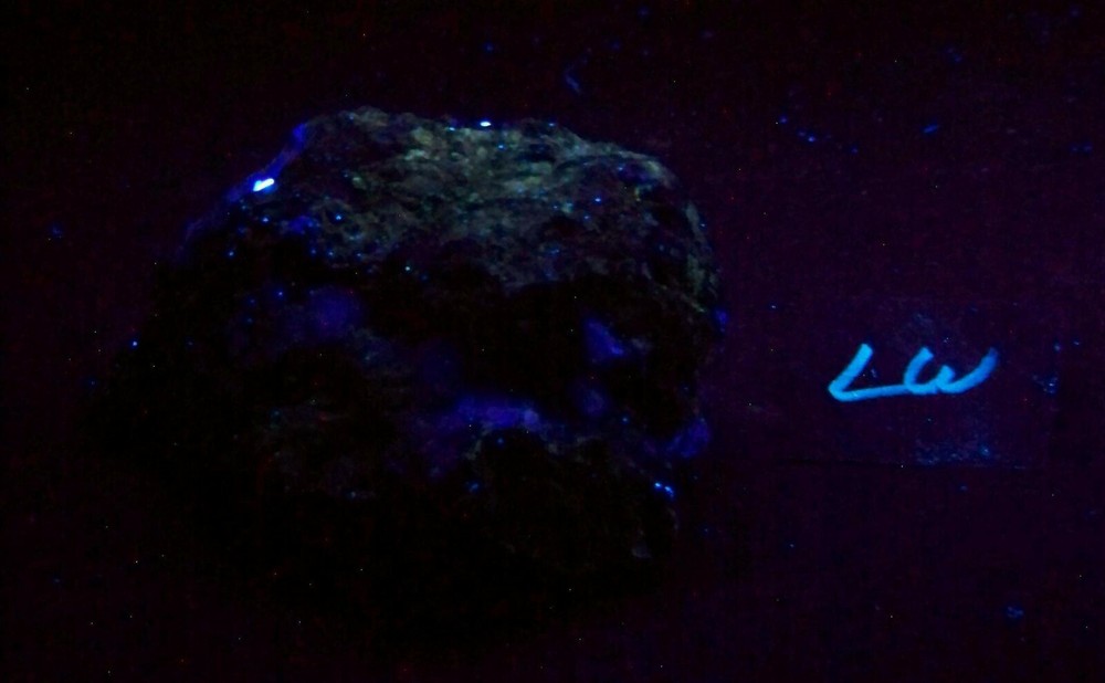 Calcite with Fluorite AZ Fluorescent Specimen