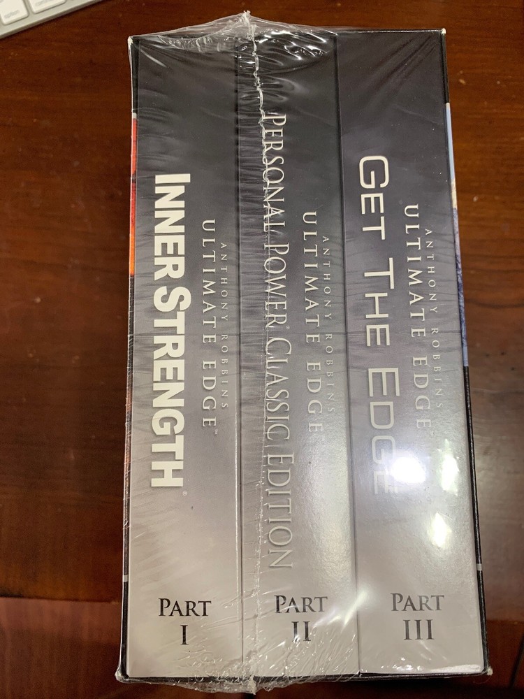 Anthony Robbins Ultimate Edge 3-Part System (CD/DVD Box Set)