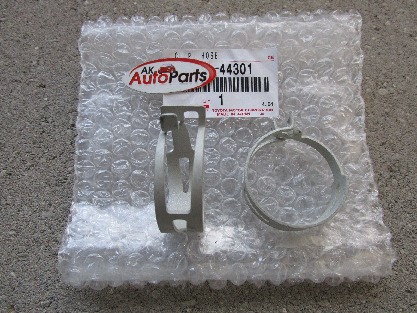 11 - 17 TOYOTA CAMRY RADIATOR COOLANT HOSE PIPE CLAMPS QTY 2 OEM NEW