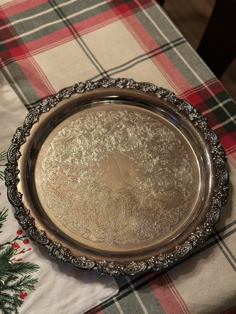 Vintage Oneida Sheridan Silverplated Tea & Coffee Set – 4 Piece