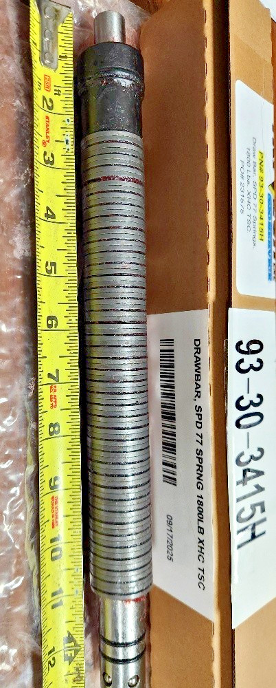 New Draw Bar 77 Springs 1800 Lbs. XHC TSC - Haas® PN# 93-30-3415H / 30-3415H