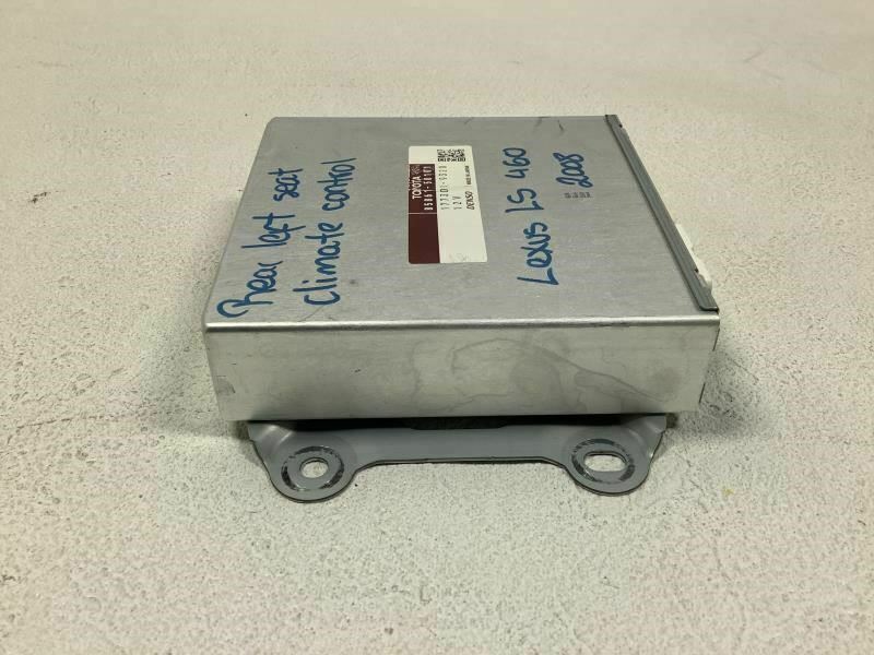 2007 LEXUS LS460 REAR LEFT SEAT CLIMATE CONTROL MODULE OEM+
