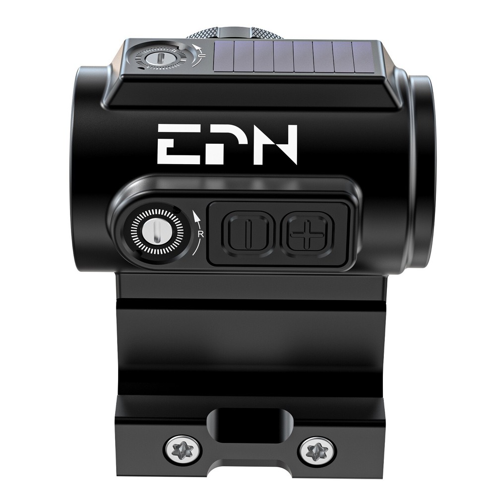 EPN AE-RS1019 Solar Power Micro Red Dot sight, 3 MOA Dot, Black