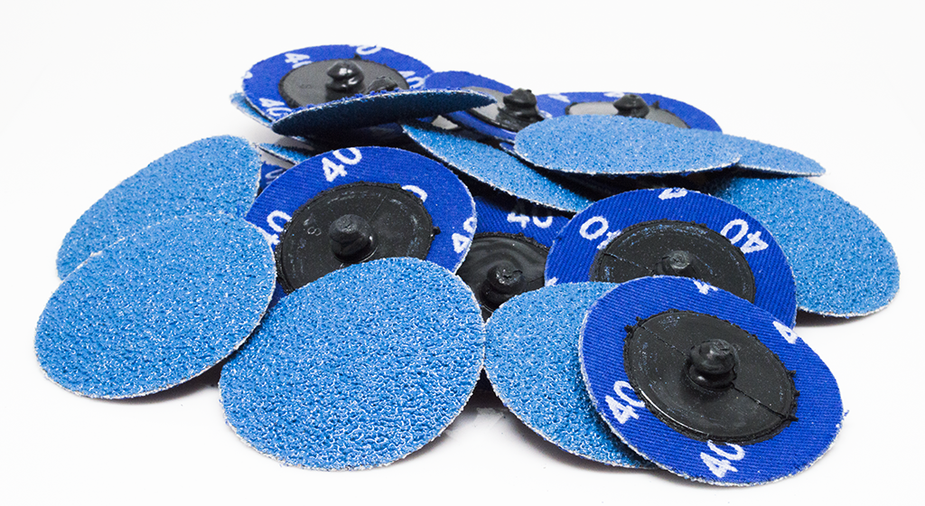 100- 2" Roloc Zirc Quick Change Sanding Disc 120 Grit