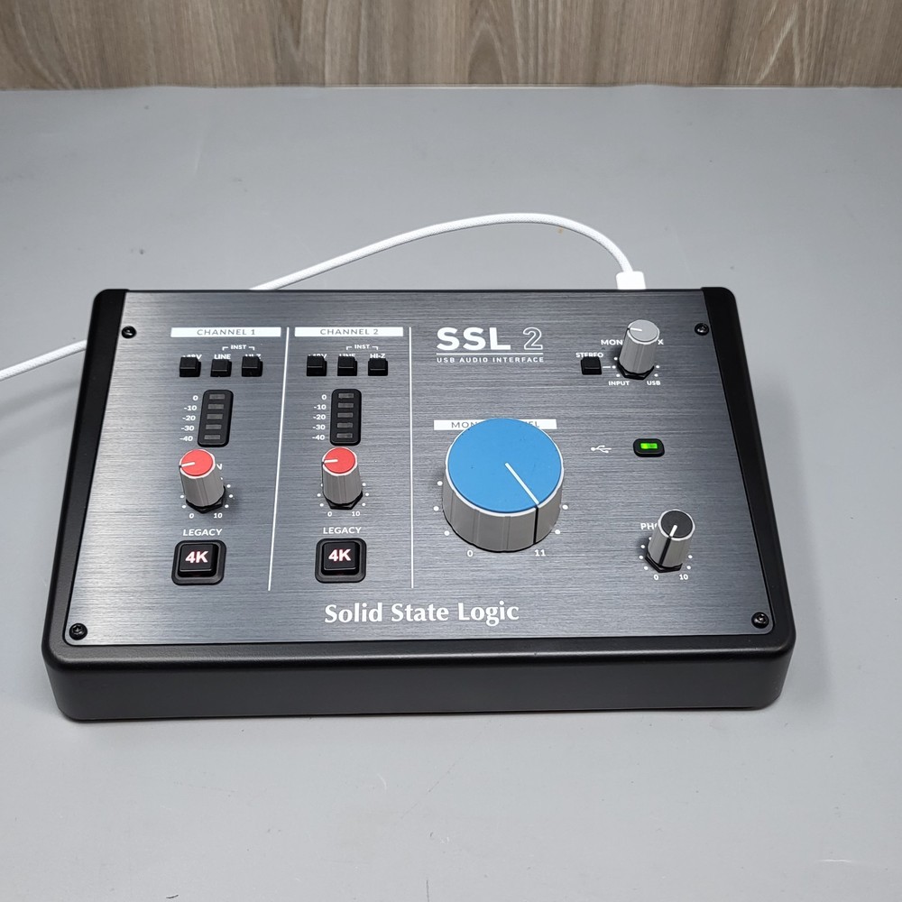Solid State Logic SSL 2 USB Audio Interface 2-Channel w/ 4K Mode