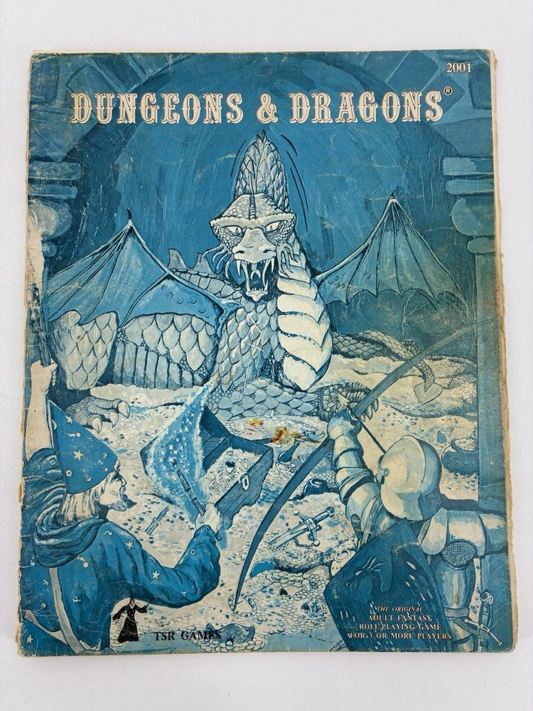 Dungeons & Dragons Basic Set Rule Book 2001 4th printing