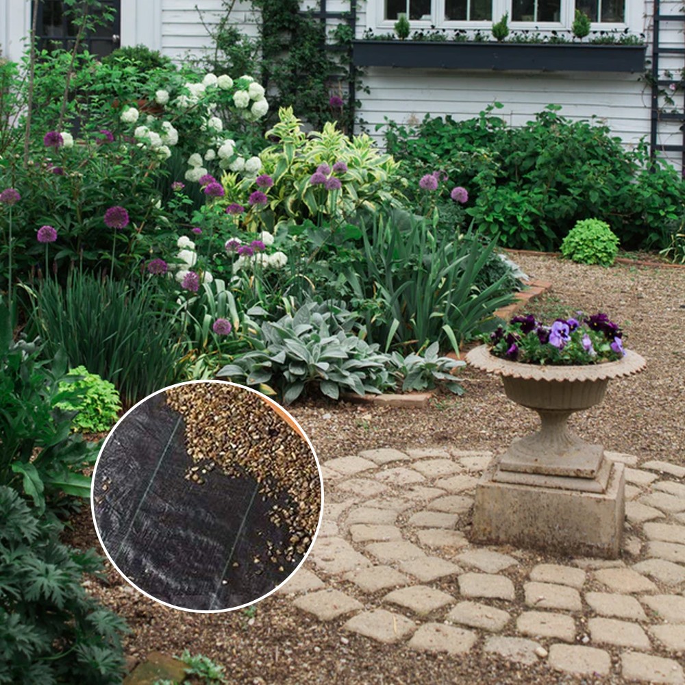 4*100ft Black Weeding Cloth Polyethylene Foldable