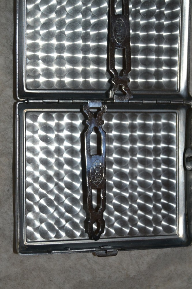 Vintage Ronson Cigarette Case & Lighter