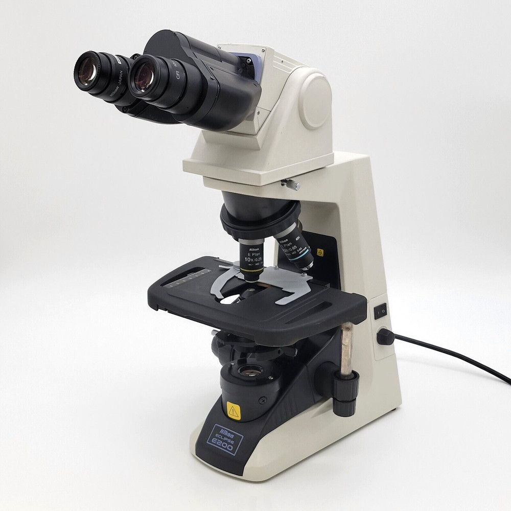 Nikon Microscope E200 LED with 2x and Tilting Ergo Head for Pathology